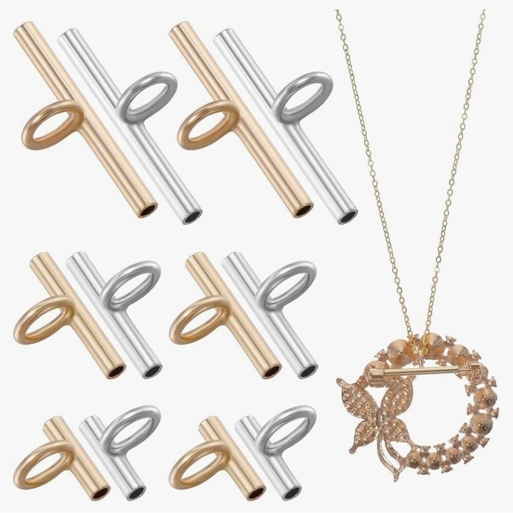 Add On - Brooch To Pendant Converter Gold Or Silver
